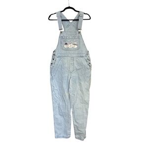 Holiday snowman overalls Christopher & Banks size small